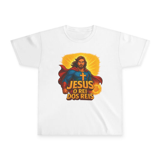 Jesus O Rei dos Reis - Camiseta Infantil