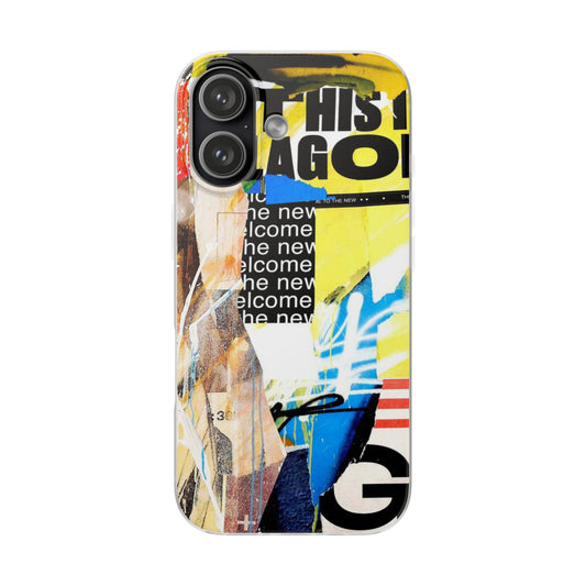 Capinha de Celular — Abstract Retro - Flexible